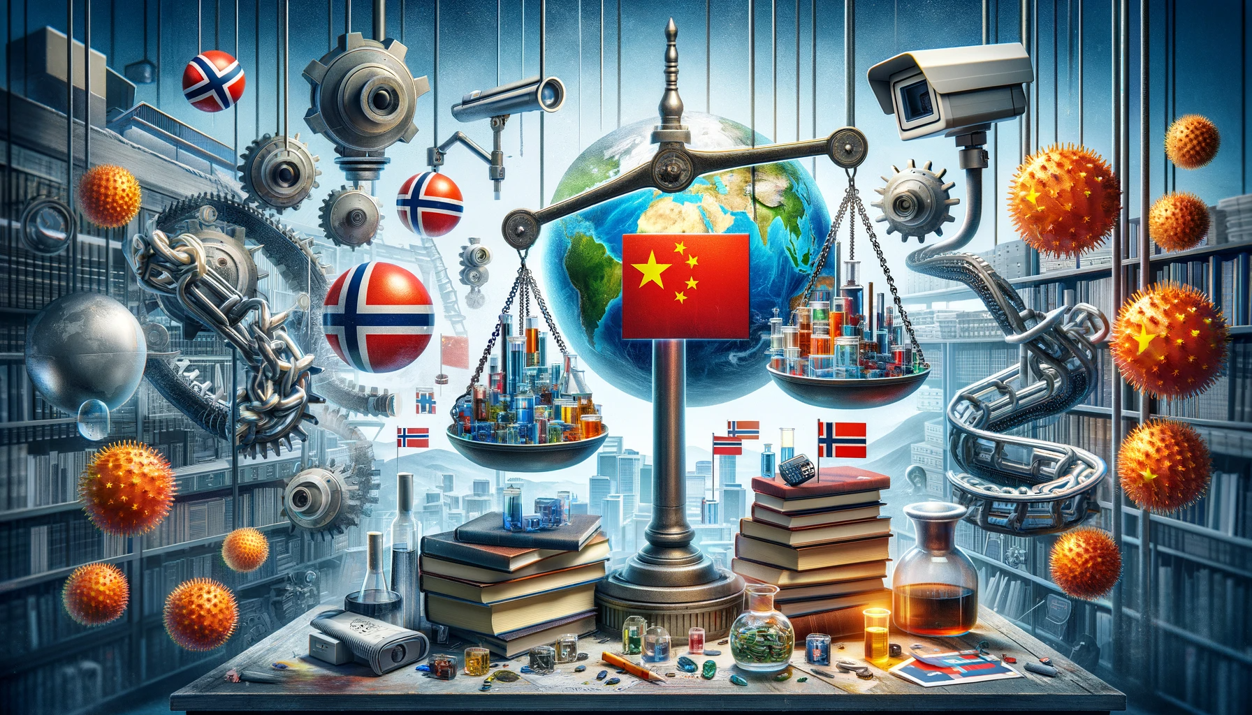 Picture of Norges forsknings- og teknologisamarbeid med Kina. Hvordan?